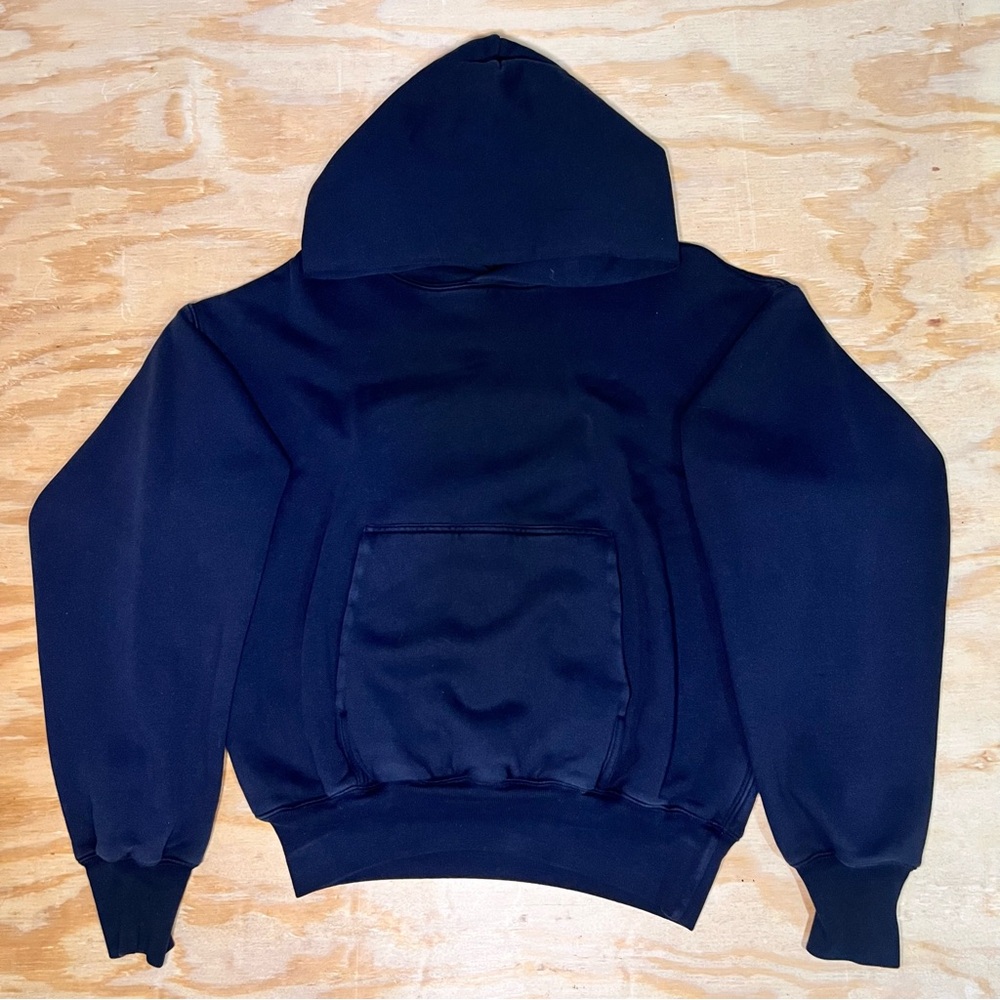 Yeezy YZY x Gap Perfect Hoodie Black Kanye West Double Layered Crop Size S